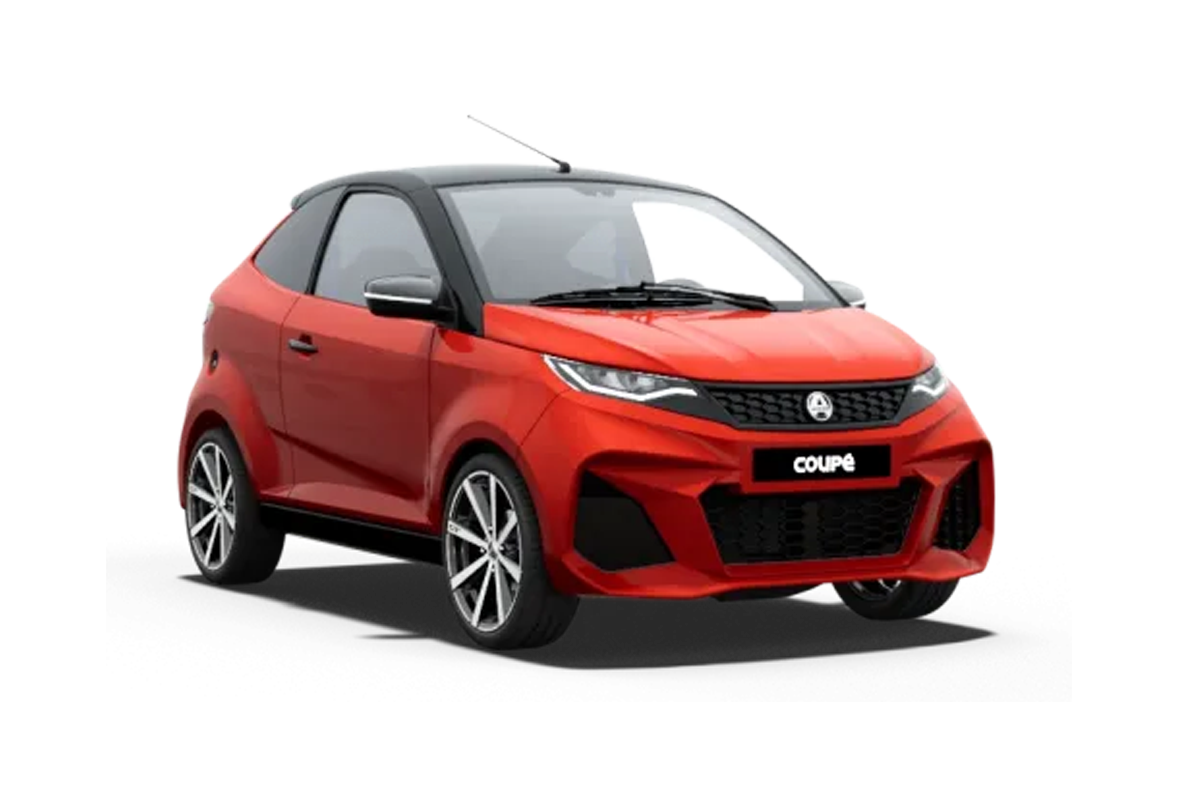 roter Aixam Coupe