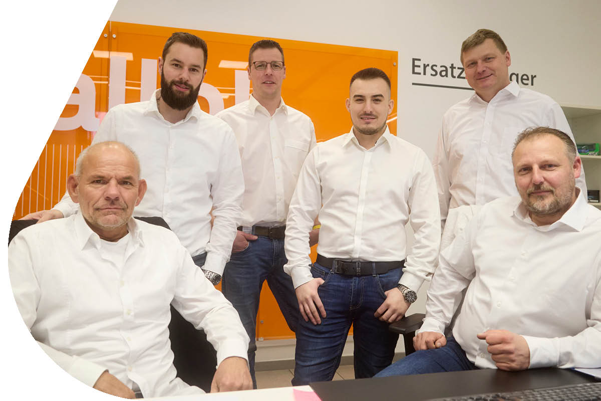 Verkaufsteam von Autocentrum Wenner
